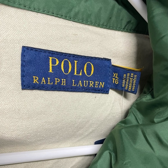 SOLD NWT XL Polo Ralph Lauren Light Weight Jacket Coat Hooded Green - Picture 10 of 12